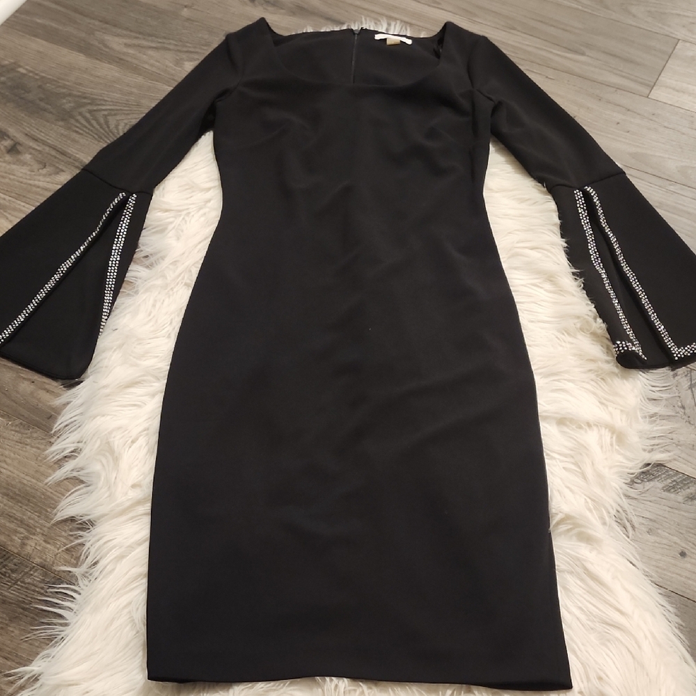 Calvin Klein Square Neck Dress